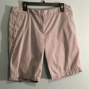 Talbots Women's Light Beige Bermudas